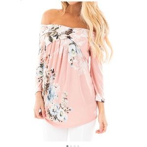 🆕💕Off the shoulder Drape Blouse